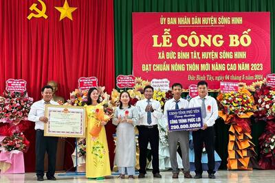 lỄ CÔNG BỐ XÃ ĐẠT CHUẨN NÔNG THÔN MỚI NÂNG CAO NĂM 2023